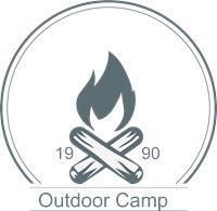 Camp Logo - Summer outdoor camp Logo Vector (.AI) Free Download