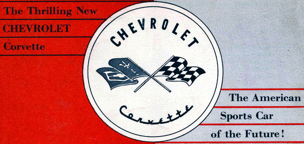 First Corvette Logo - Corvette History — HARLEY EARL