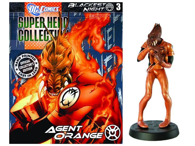 Orange DC Comics Logo - Eaglemoss DC Comics Super Hero Blackest Night Figurine Collection 3 ...