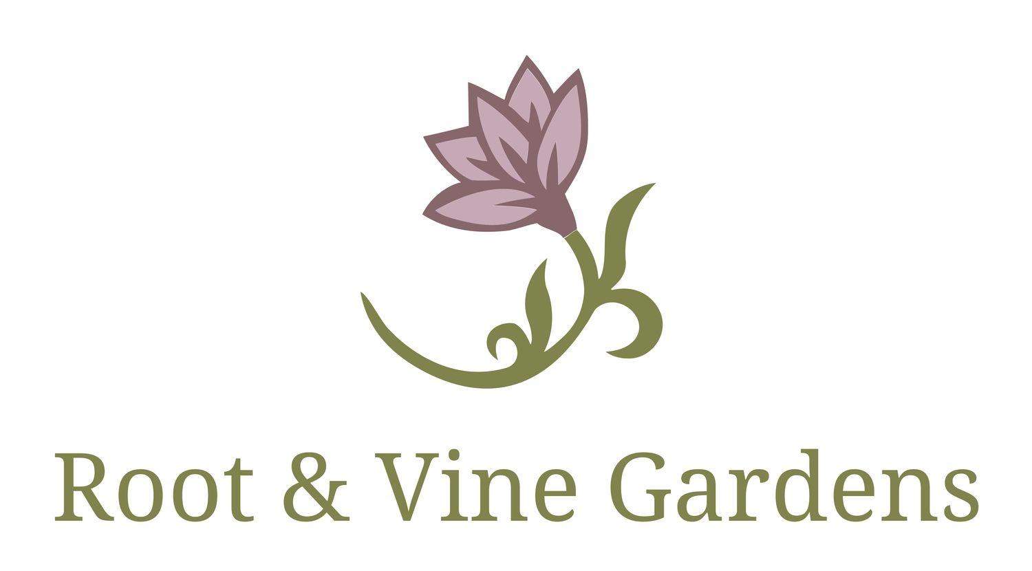 Vine Flower Logo - Services — Root & Vine Gardens