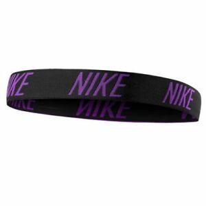 Purple Nike Logo - Nike LOGO Sport Headband Hairband Black Purple AC9667012 Band Sports ...