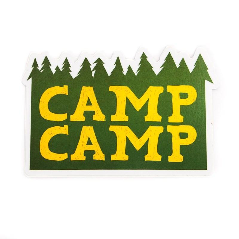 Camp Logo - Camp Camp Logo Vinyl Decal – Rooster Teeth Store
