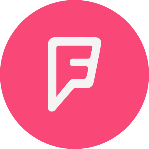 Foursqure Logo - Foursquare icon, logo icon icon, symbol icon icon, logo character ...