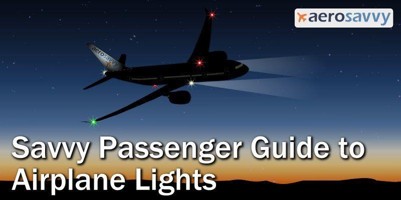 Airplane Red and Green Triangle Logo - Savvy Passenger Guide to Airplane Lights - AeroSavvy