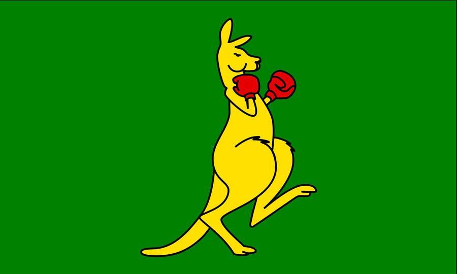 Boxing Kangaroo Logo - Cw Boxing Kangaroo