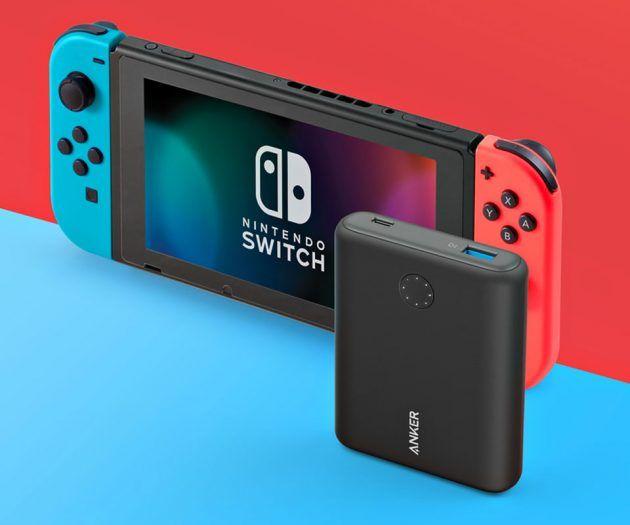 Anker Battery Logo - Anker Nintendo Switch Portable Charger Offers Official Nintendo ...