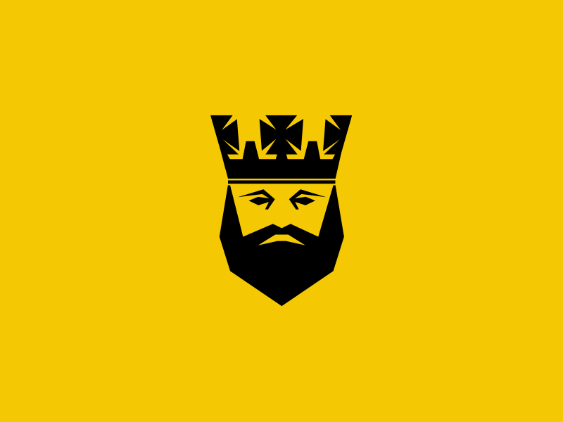 Yellow King Logo - Logo for the King by Jimmy Lee Skrufve | Dribbble | Dribbble