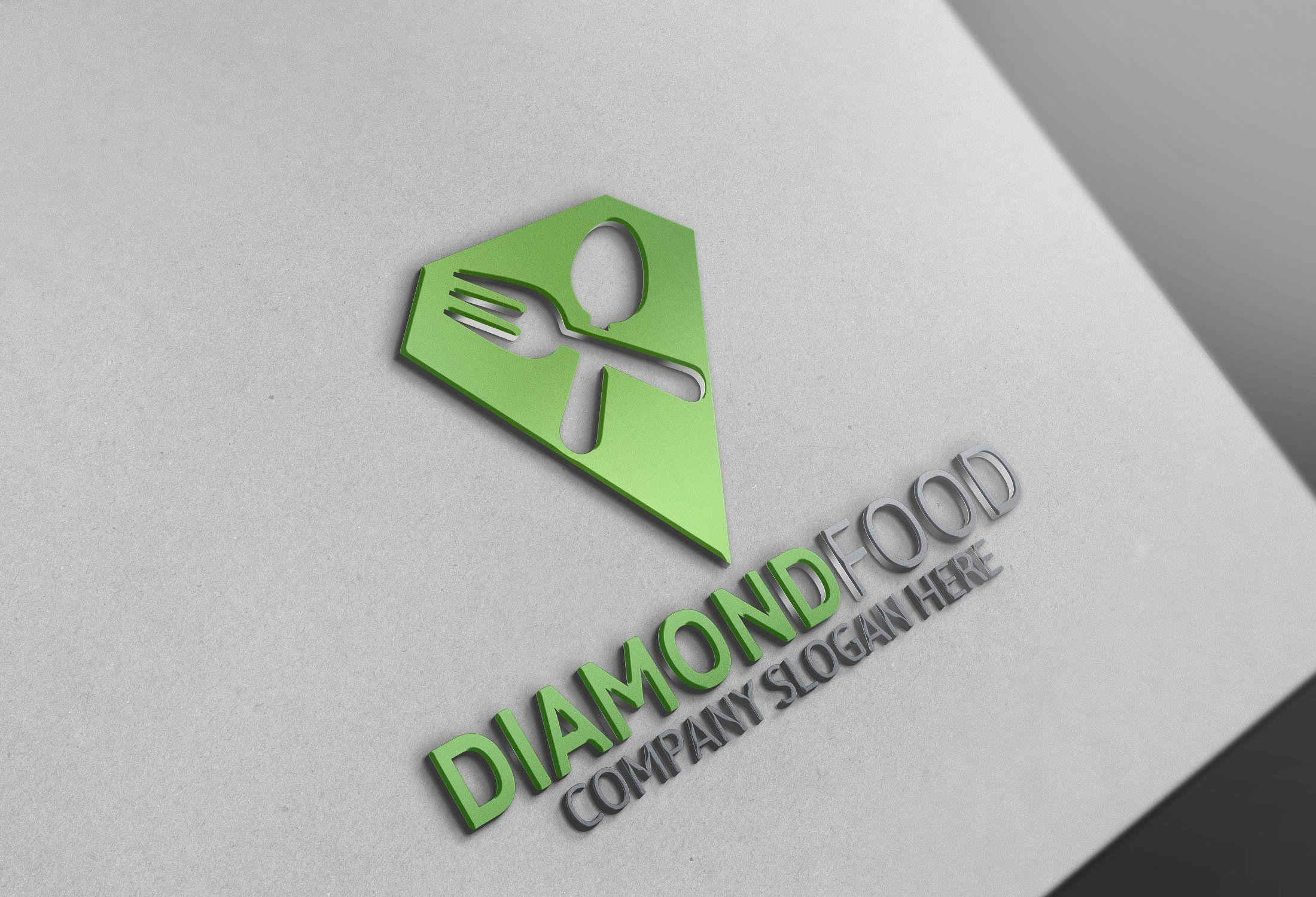 Diamond Foods Logo - Diamond Food Logo ~ Logo Templates ~ Creative Market