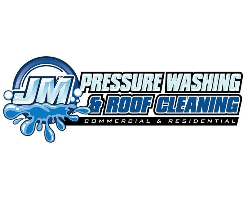 Pressure Washing Service Logo - Power Washing Logo Design. Long Island Logo Design