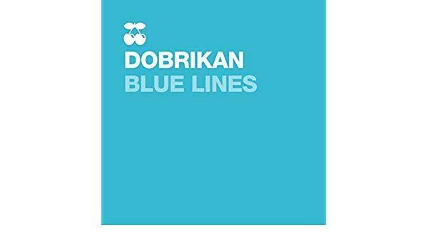 White with Blue Lines Logo - Blue Lines by Dobrikan and Anania on Amazon Music.co.uk