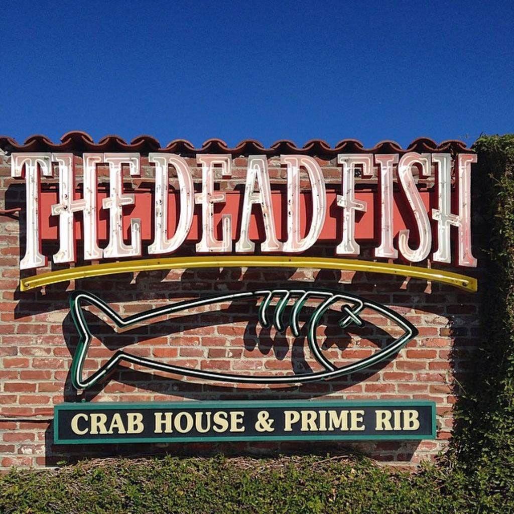 Dead Fish Restaurant Logo - The Dead Fish Restaurant Crab House and Prime Rib, located in ...