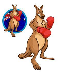 Boxing Kangaroo Logo - Boxing Kangaroo Graphic Image Required | Freelancer