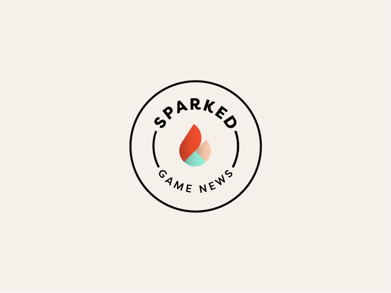 Fire Red and White Circle Logo - sparked logo by Ashley Zimiga | Dribbble | Dribbble