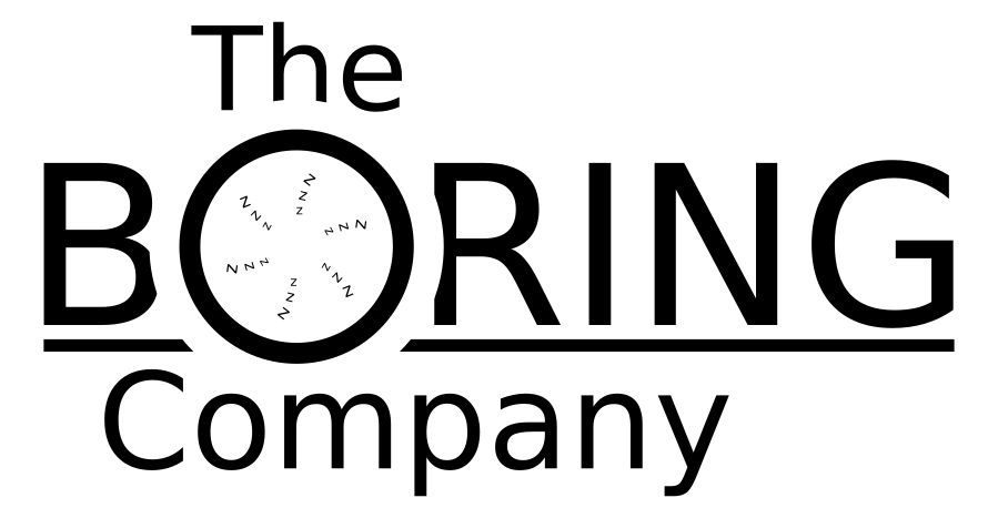 The Boring Company Logo - In the tradition of Elon's logo, here is my suggestion for a totally ...