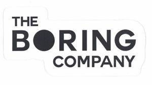 The Boring Company Logo - The Boring Company Sticker ~LA Tunnel Project Logo Elon Musk ...