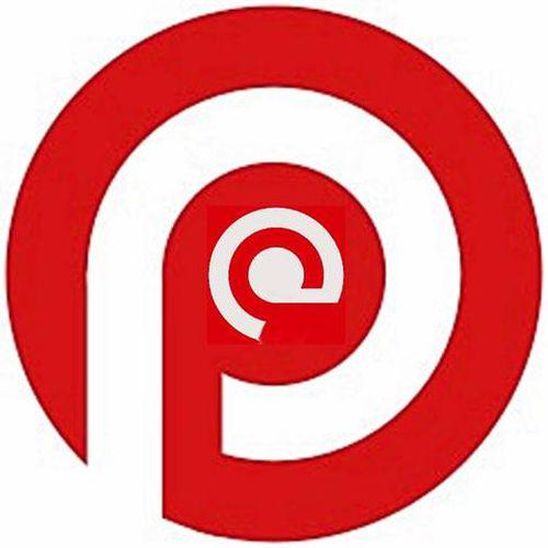 All Red P Logo - P and p Logos