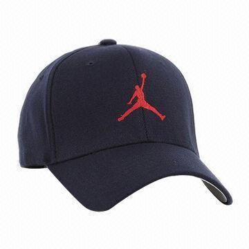 Chinese Blue and Red Logo - Men's Sports Cap, Brief Navy Blue with Red Logo, Wool and Acrylic ...