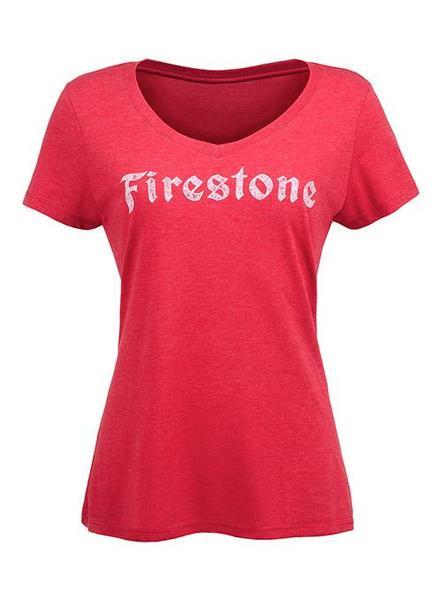 Vintage Firestone Logo - Ladies Vintage Logo T Shirt. Women's Firestone Merchandise