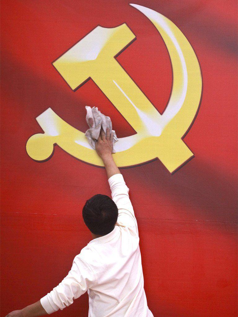 Chinese Blue and Red Logo - Special report: Red China's blue-blooded coup | The Independent