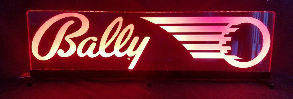 Bally Logo - Bally Logo Pinball Topper – Laseriffic