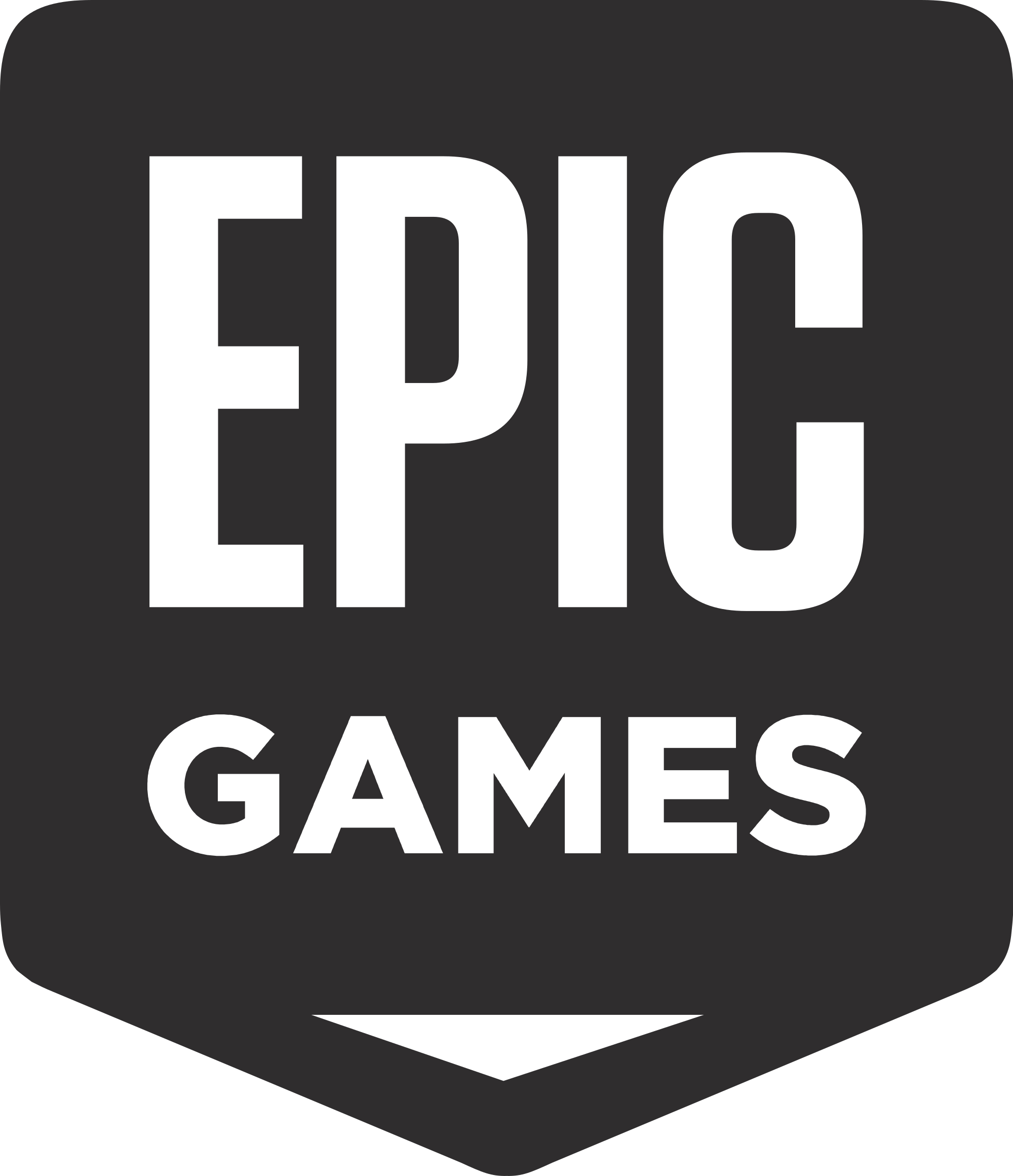 Games Logo - File:Epic Games logo.svg - Wikimedia Commons