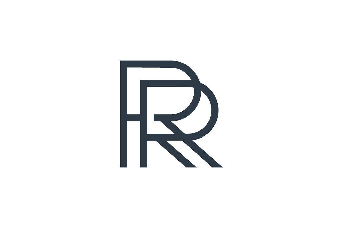 RR Logo - Double R Luxury Logo - RR ~ Logo Templates ~ Creative Market