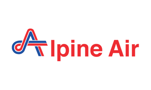 Air Express Logo - Alpine Air Express