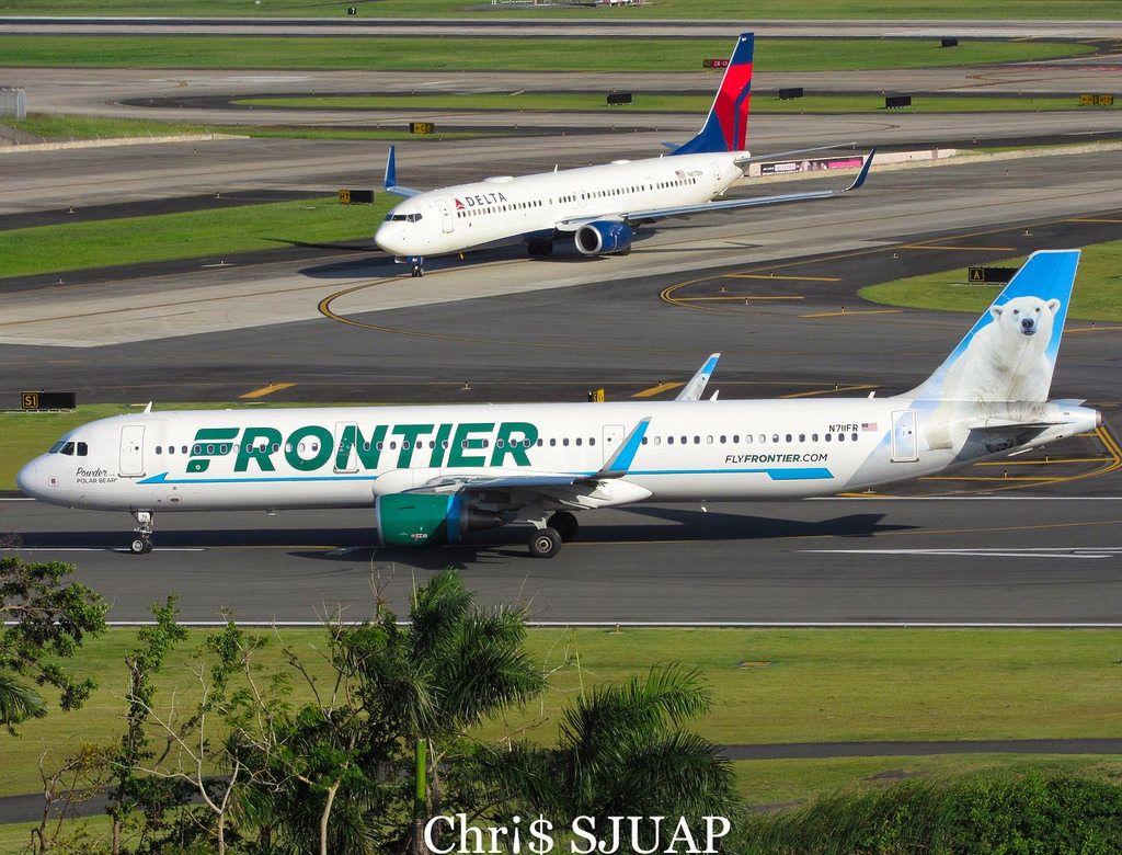 Airline Polar Bear Logo - Frontier Airlines