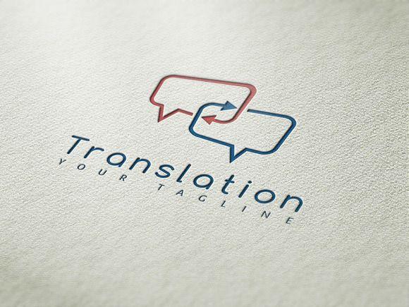 Translation Logo - Translation - Logo Template by PalThemes on Crea… | Creative Designs ...