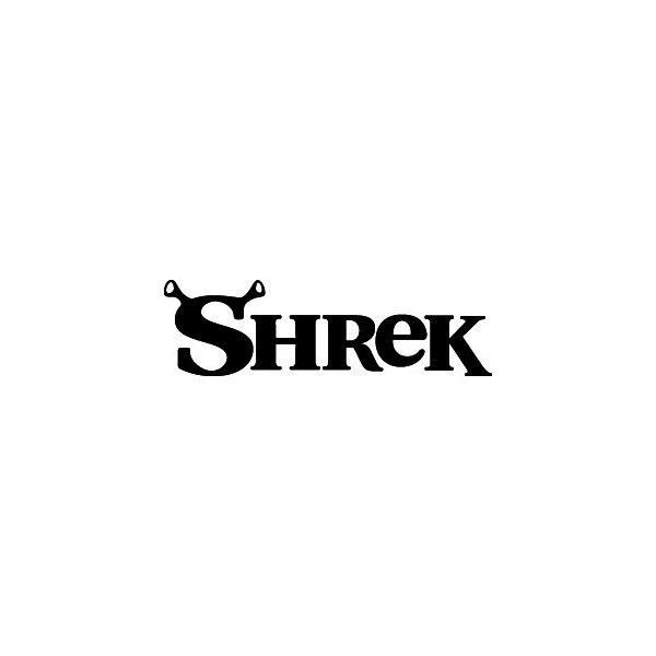 Shrek Logo - Passion Stickers Kids Movie Logo Decals