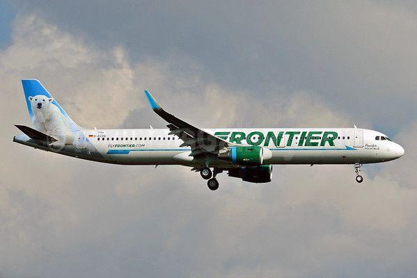 Airline Polar Bear Logo - Frontier Airlines (2nd) Airbus A321 211 WL D AVZG (N711FR) (msn 7184