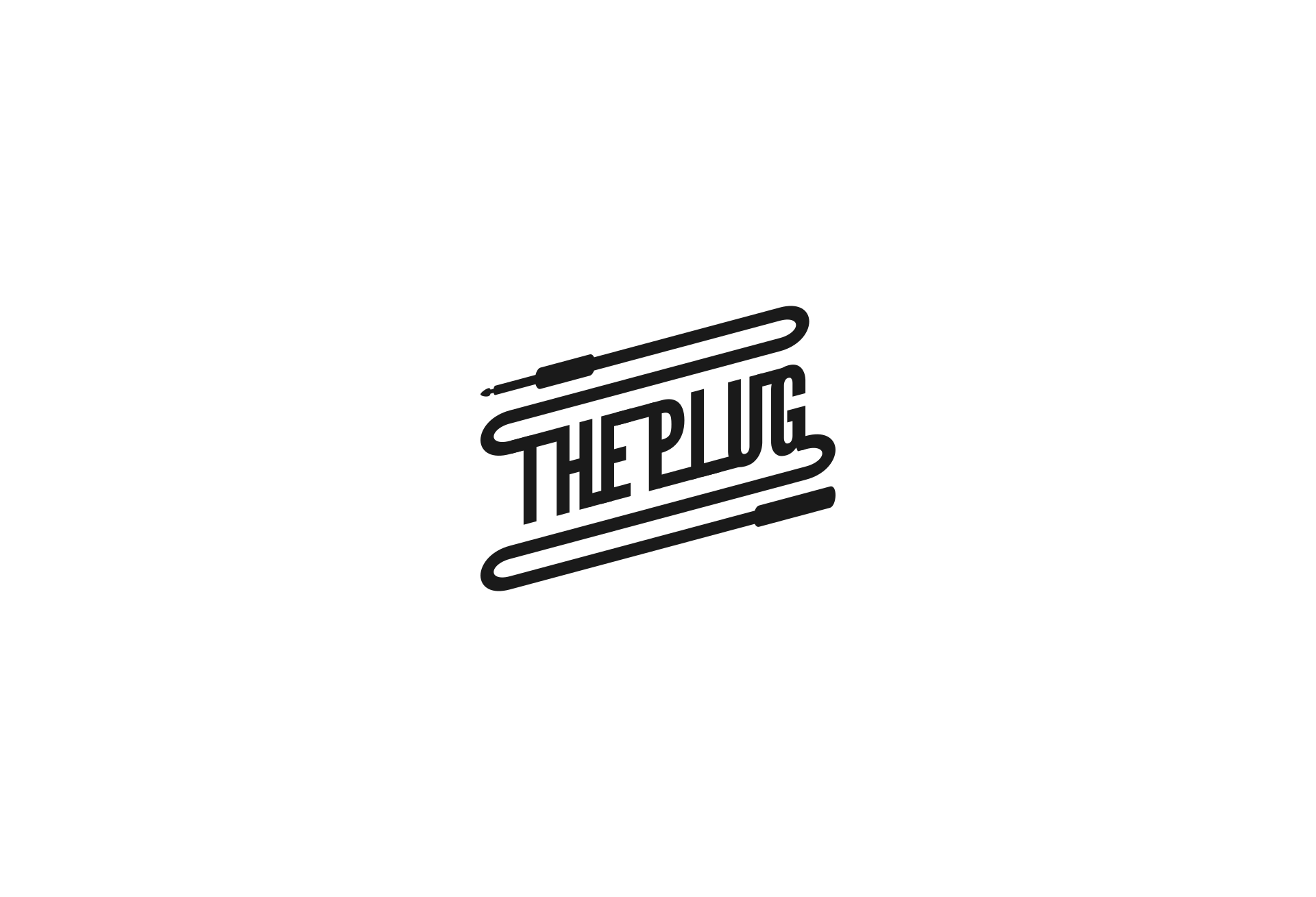 Plug in Purple and White Logo - Plug Wire | Logos By Nick | Philadelphia Logo Design and Branding