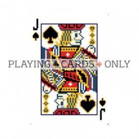 8 Blue Rectangles Logo - Bicycle 8 Bit Traditional Playing Cards - Blue - Brand Playing Cards ...