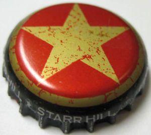 Red Star Beer Logo - STARR HILL Beer CROWN, used Bottle Cap w/ Red Star, Crozet, VIRGINIA ...