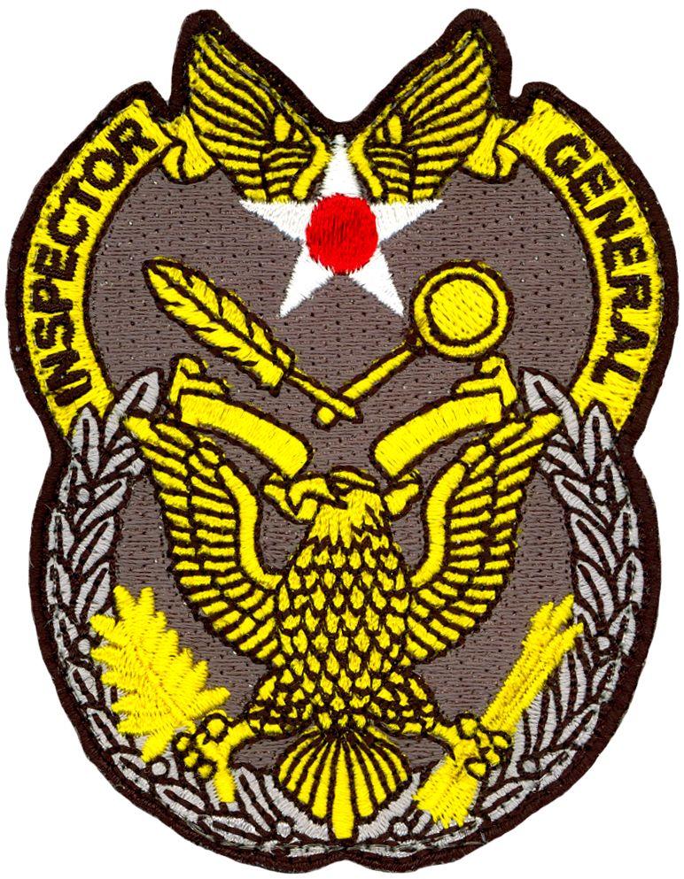 Af IG Logo - USAF INSPECTOR GENERAL | Flightline Insignia