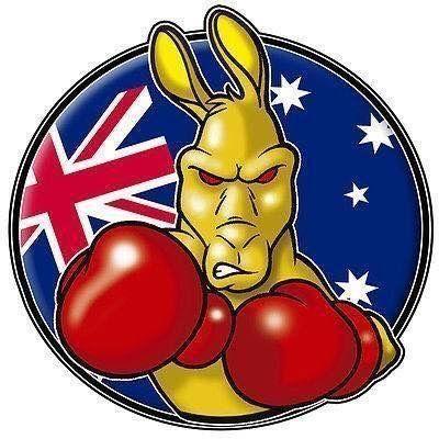 Boxing Kangaroo Logo - Australia Boxing Kangaroo Logo – World Kickboxing Federation Limited