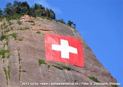 Red Square White Cross Logo - This is the national flag of switzerland, a white cross on a red