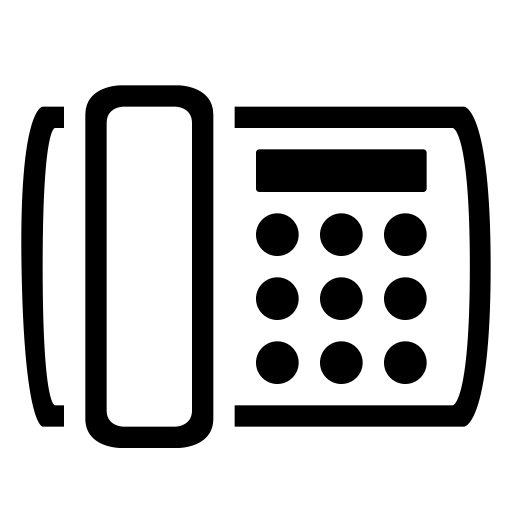 Office Telephone Logo - Business, call, communication, office, phone, stroke, telephone icon