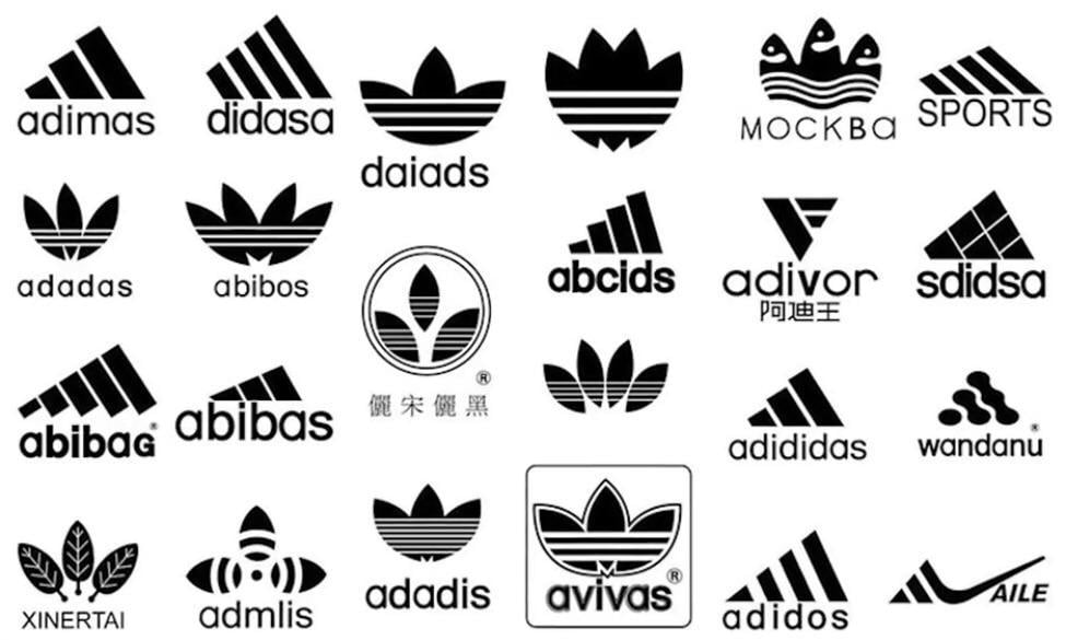 Funny Adidas Logo - All of these off brand adidas logos. : crappyoffbrands