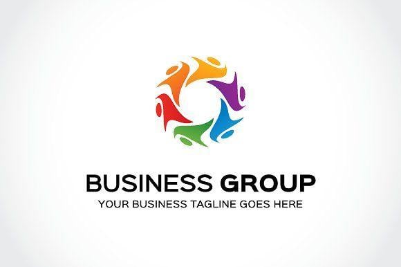 Group Logo - Business Group Logo Template ~ Logo Templates ~ Creative Market