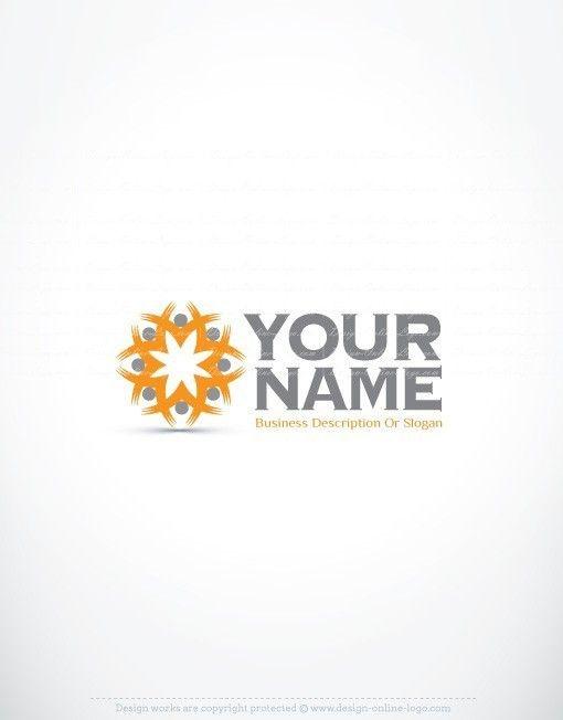 Group Logo - Exclusive Design: People Group logo + FREE Business Card