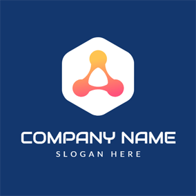 Blue and White Hexagon Logo - Free Hexagon Logo Designs | DesignEvo Logo Maker