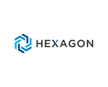 Blue and White Hexagon Logo - Hexagon logo design contest