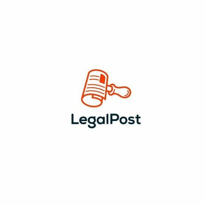 Red and White Lines with a Gavel Logo - 31 law firm logos that raise the bar - 99designs