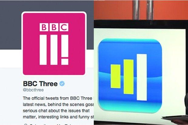 BBC News Logo - BBC Three's new logo looks like a joke in W1A