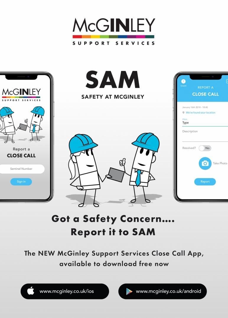 Got Safety Logo - Got a Safety Concern Report it to SAMst April 2018. News