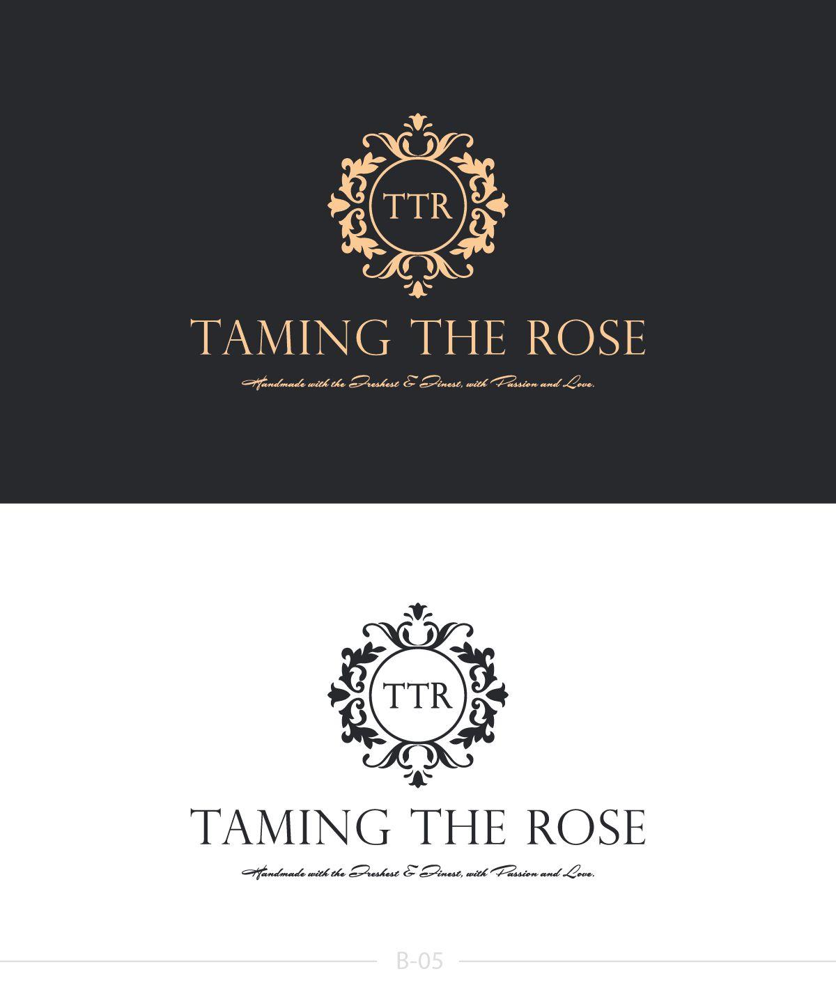 Rose Company Logo - Elegant, Playful, Floral Logo Design for TTR