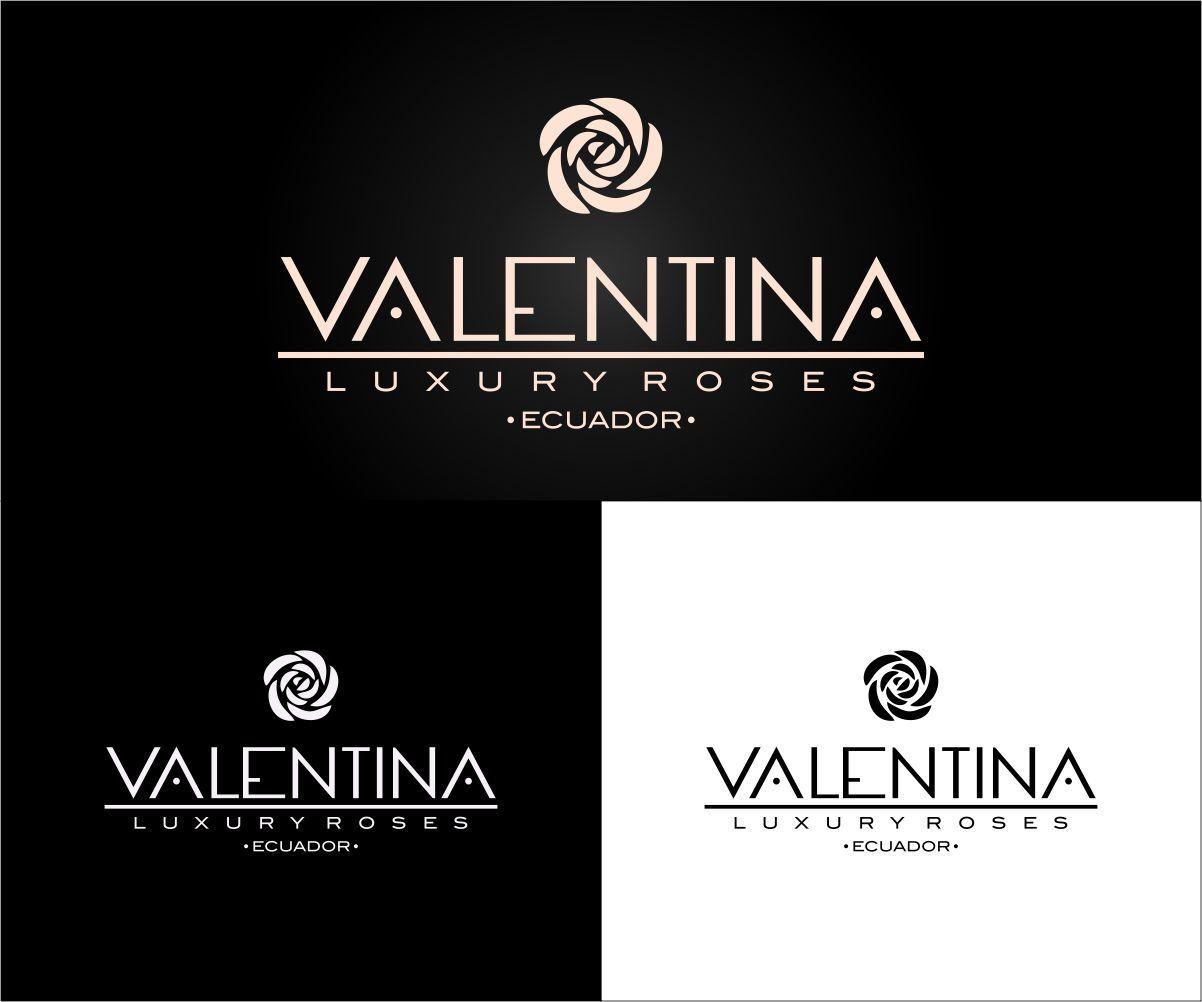Rose Company Logo - Modern, Upmarket, It Company Logo Design for Valentina