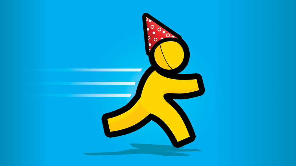 AOL Instant Messenger Logo - Happy 20th birthday to my first true love: AOL's Instant Messenger