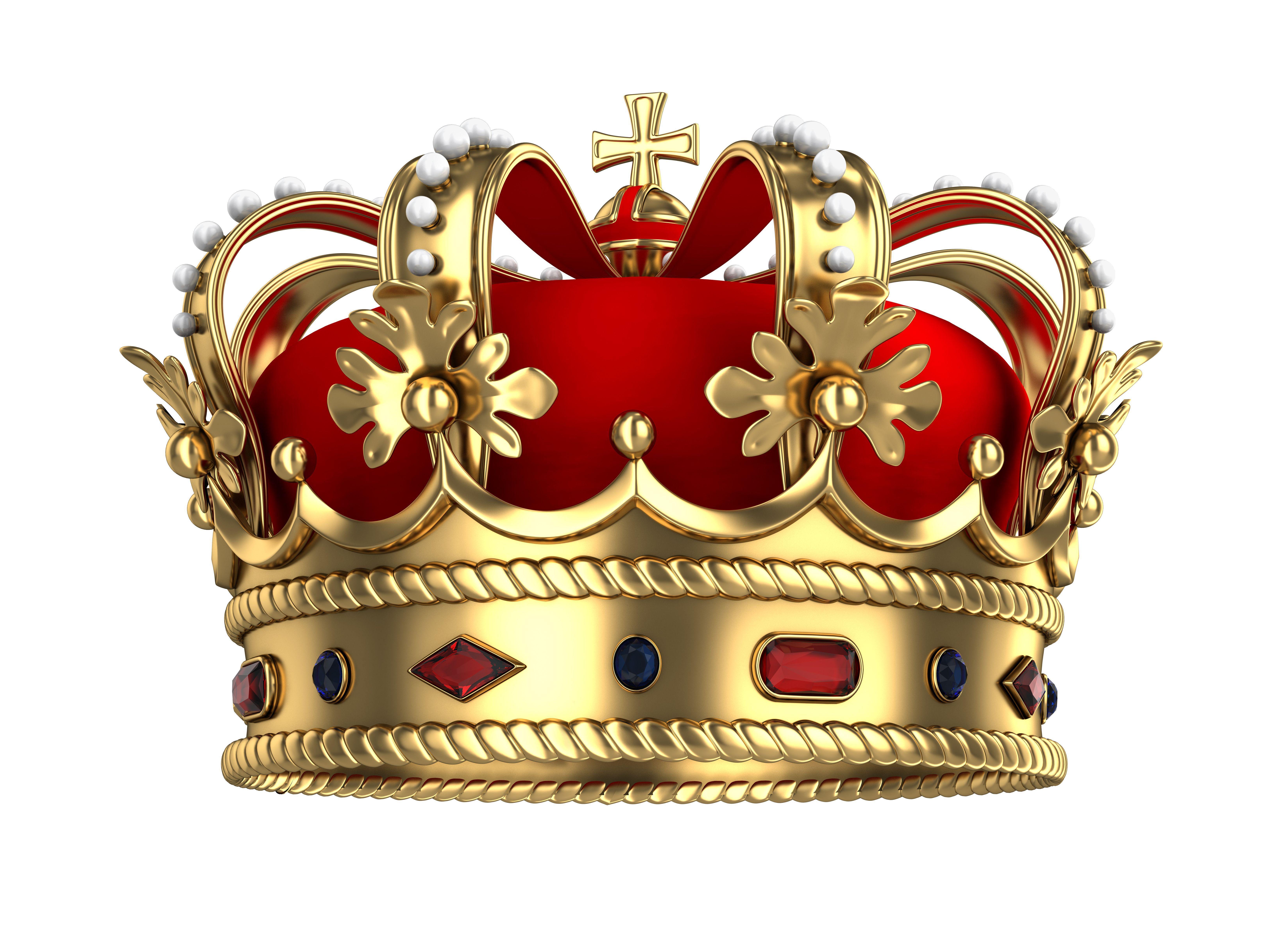 Red and Gold Crown Logo - King Crown PNG HD Transparent King Crown HD.PNG Images. | PlusPNG